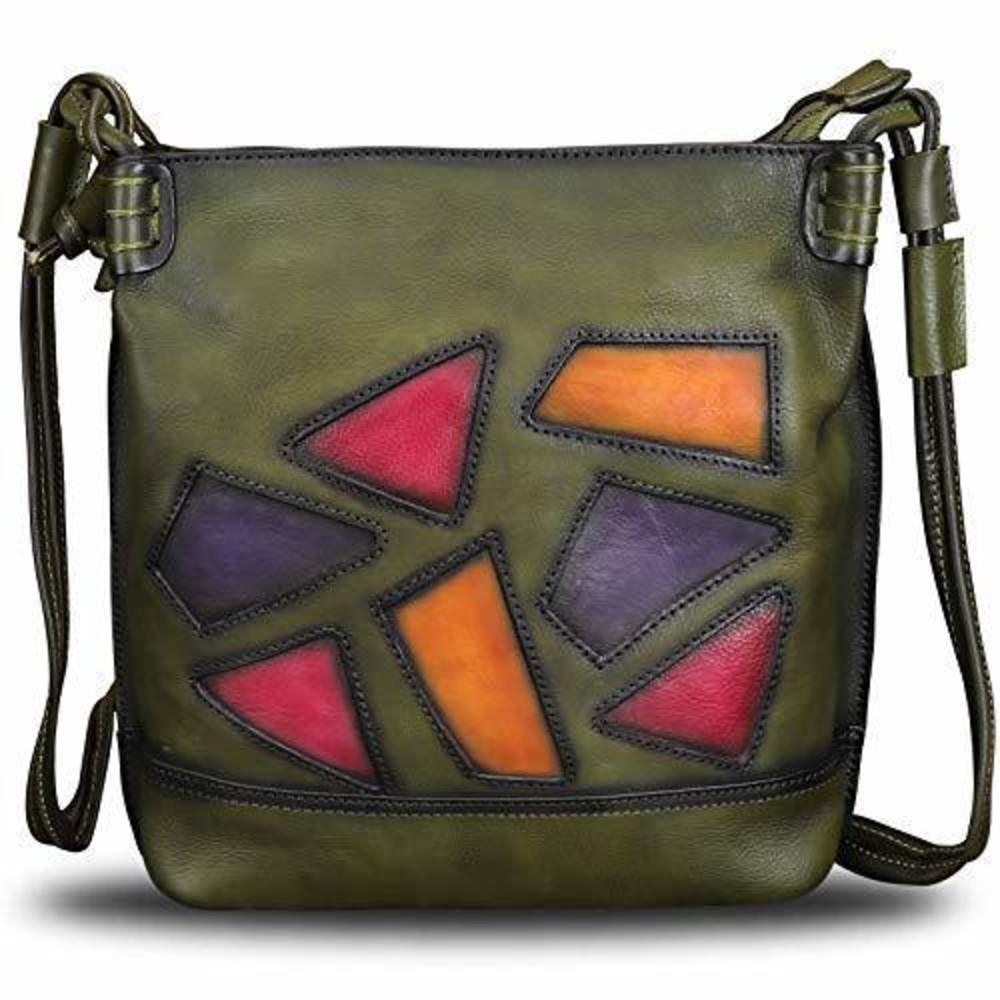 Classic Genuine Textured Satchel Bag For Women: Quilted Strap Satchel For Comp